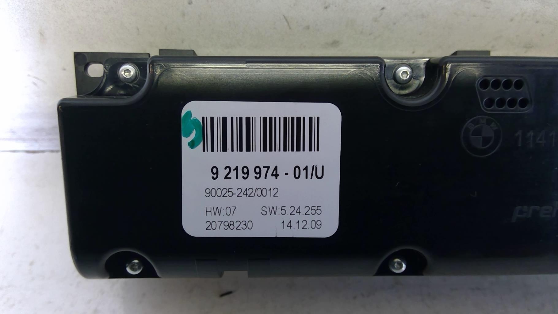 Commande chauffage BMW X6 E71 PHASE 1 Diesel - 1