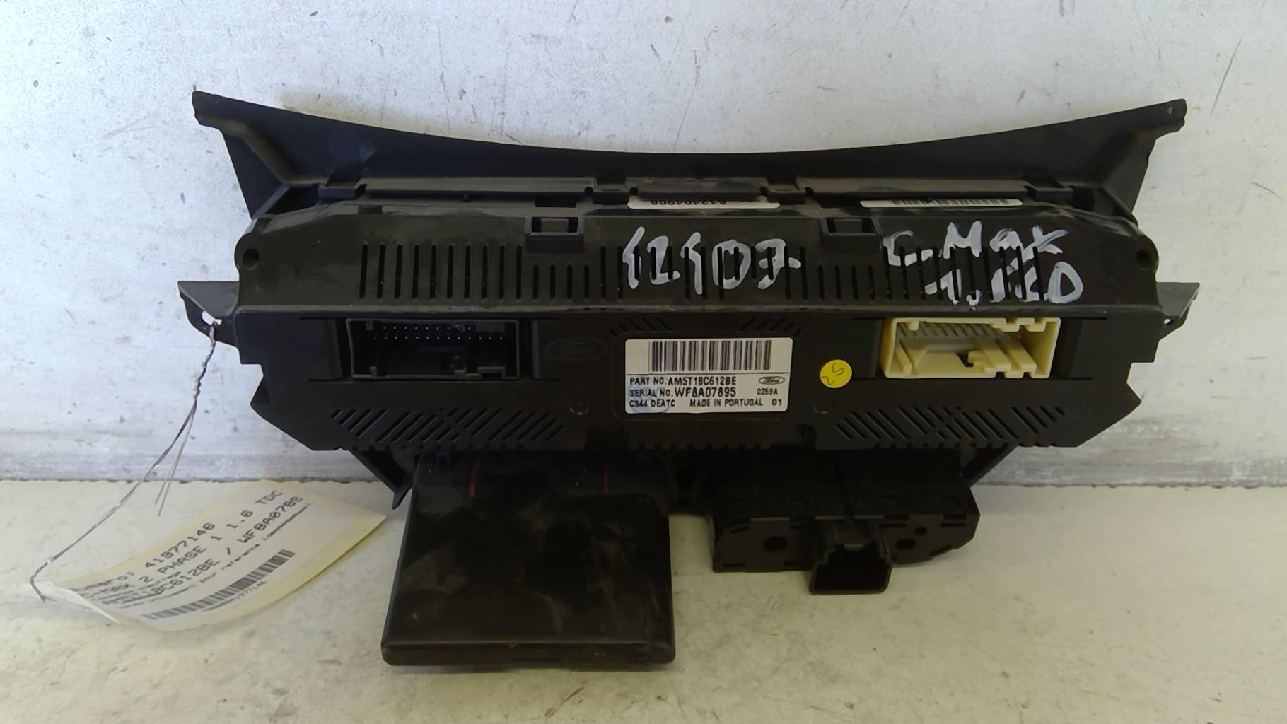Commande chauffage FORD C-MAX 2 PHASE 1 Diesel - 1