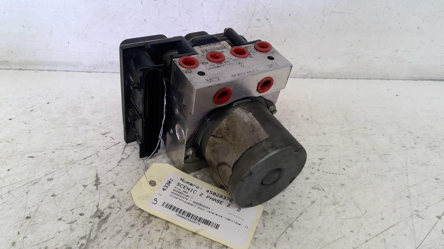 Blocco ABS (antibloccaggio freni) RENAULT SCENIC 2 PHASE 1 Diésel - 1