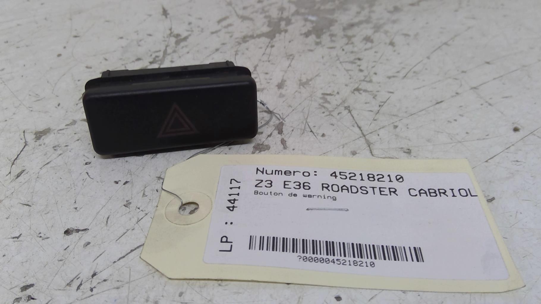 Bouton de warning BMW Z3 E36 ROADSTER CABRIOLET Essence - 1