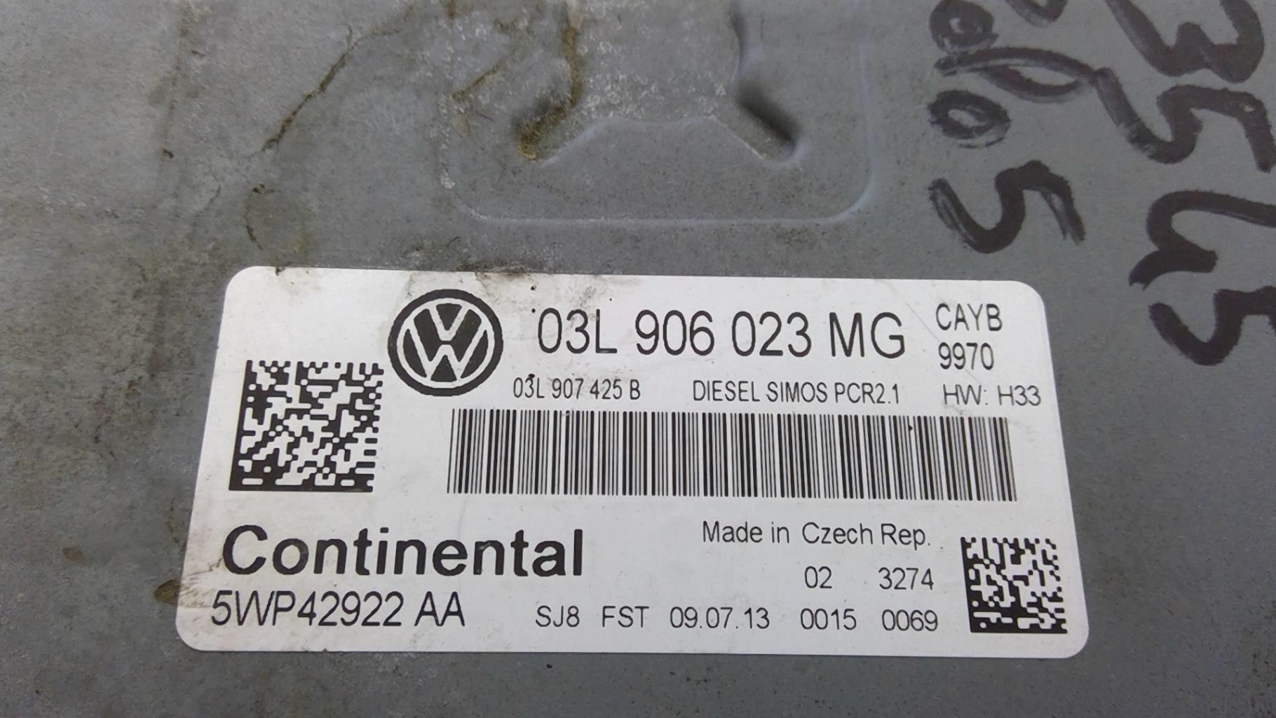 Centralina motore VOLKSWAGEN POLO 5 PHASE 1 Diésel - 1