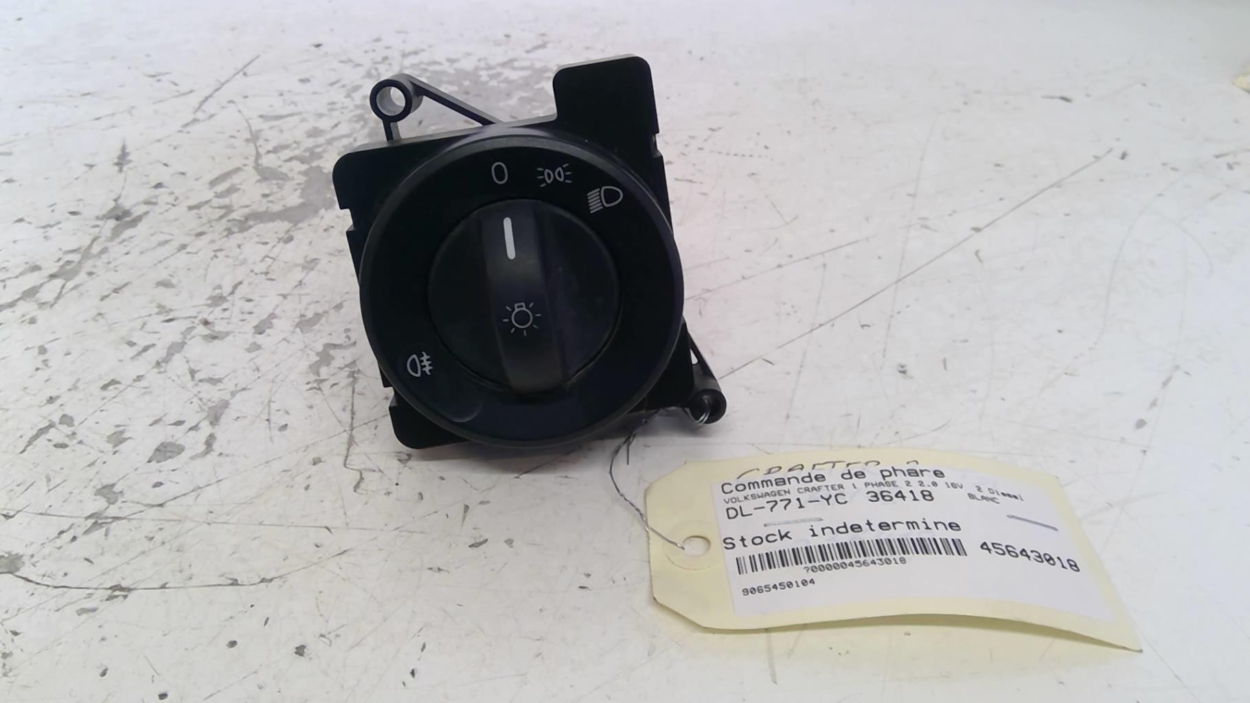 Commande de phare VOLKSWAGEN CRAFTER 1 PHASE 2 Diesel - 1