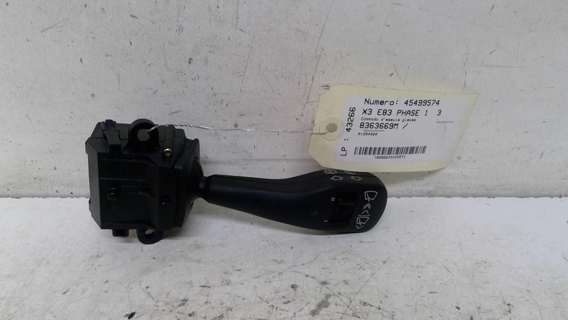 Commodo d'essuie glaces BMW X3 E83 PHASE 1 Diesel - 1