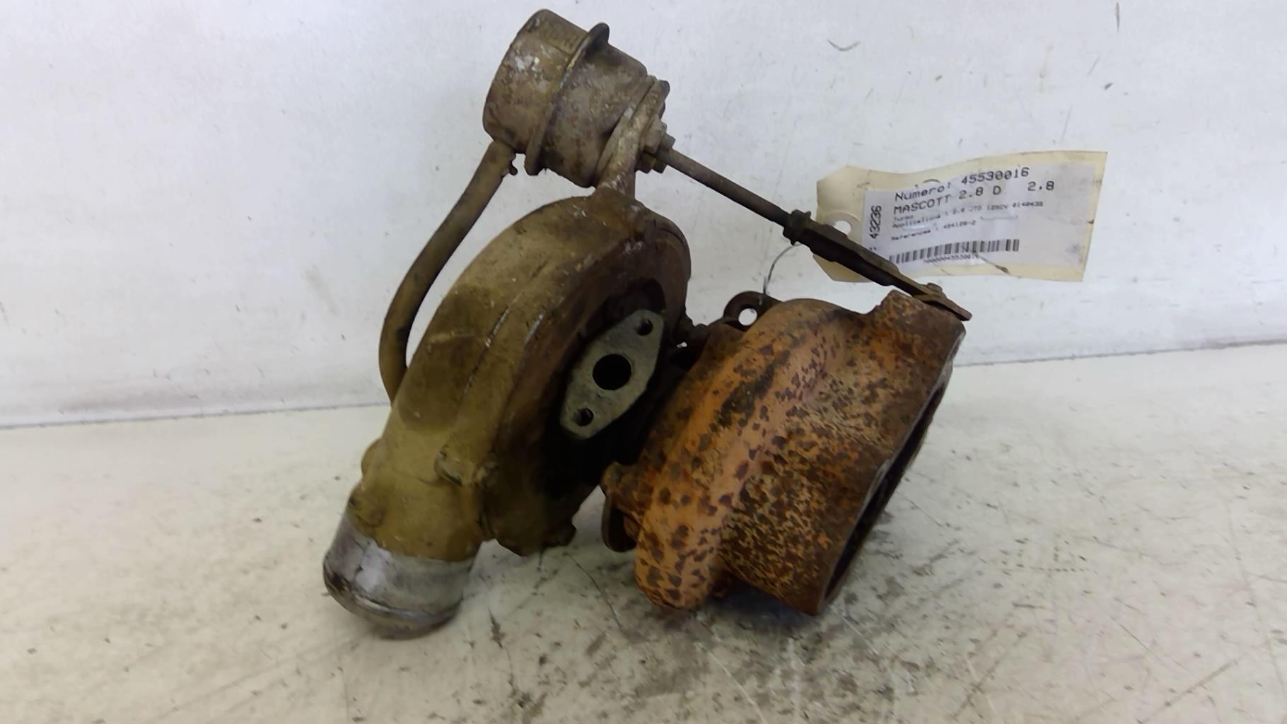 Turbo RENAULT MASCOTT Diesel - 1