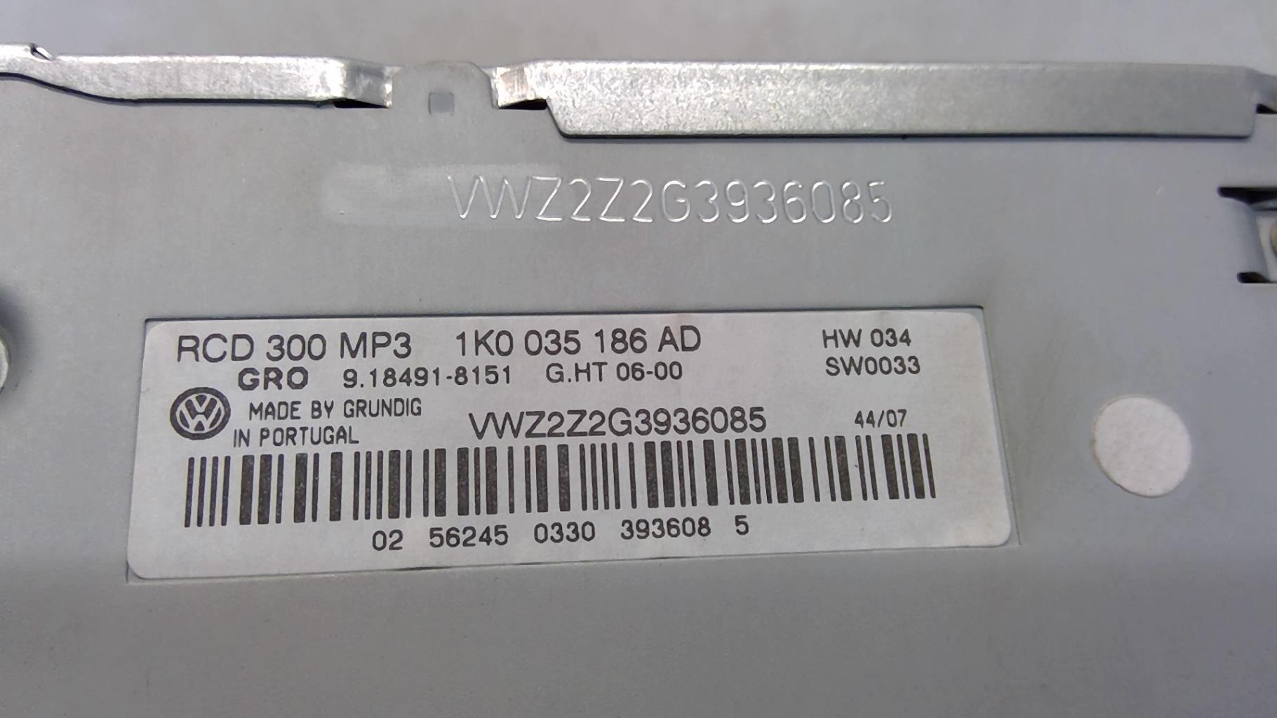 Autoradio VOLKSWAGEN PASSAT 5 Diésel - 1
