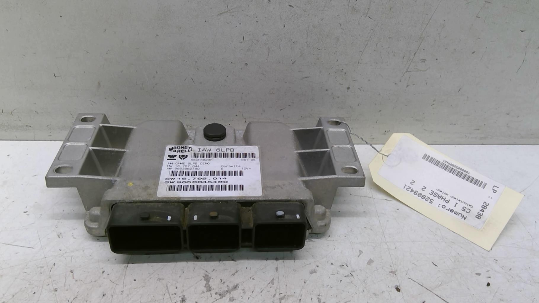 Centralina motore CITROEN C5 1 PHASE 2 Gasolina - 1