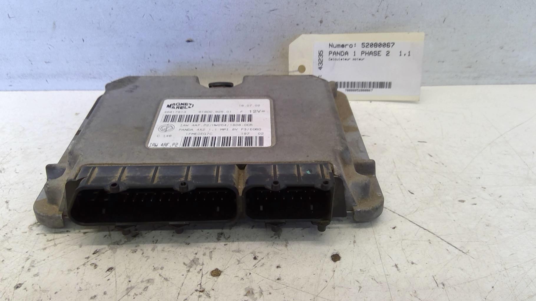 Centralina motore FIAT PANDA 1 PHASE 2 Gasolina - 1