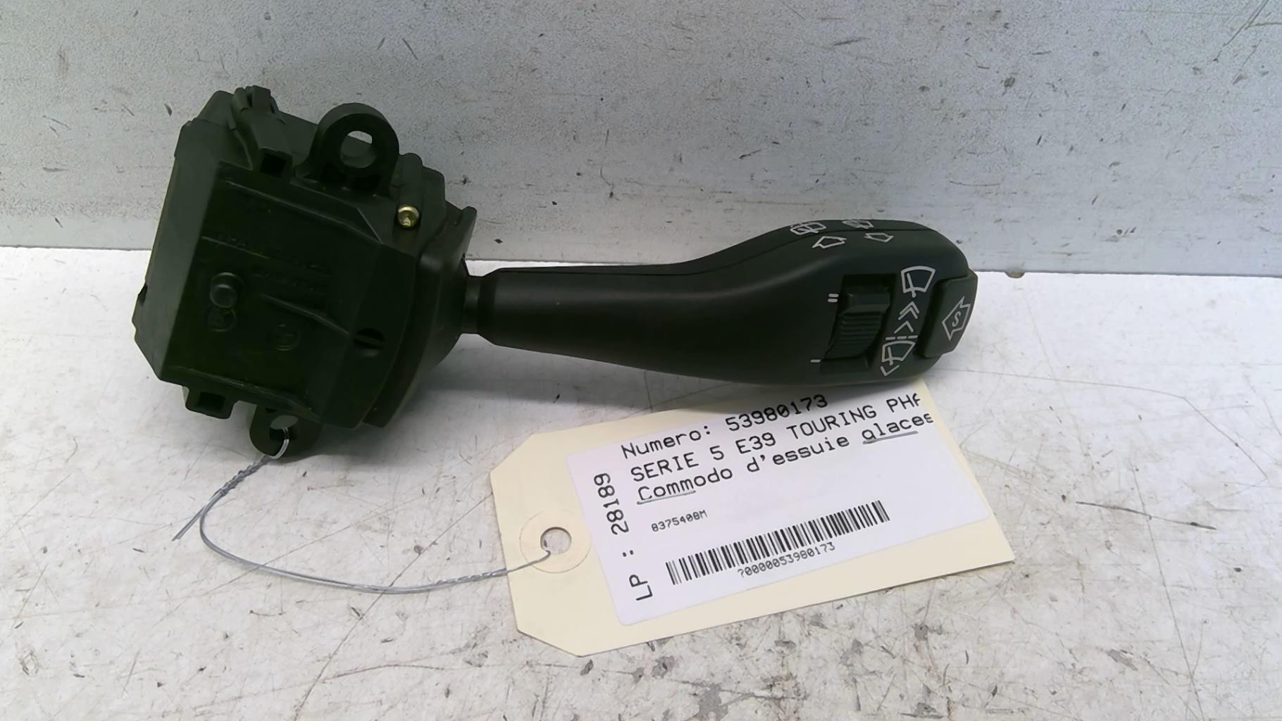 Commodo d'essuie glaces BMW SERIE 5 E39 TOURING PHASE 1 BREAK Diesel - 1