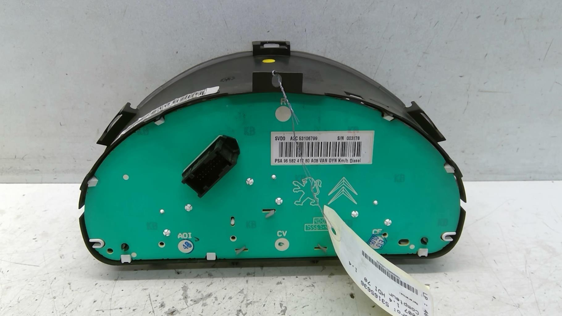 Compteur PEUGEOT 1007 Diesel - 1