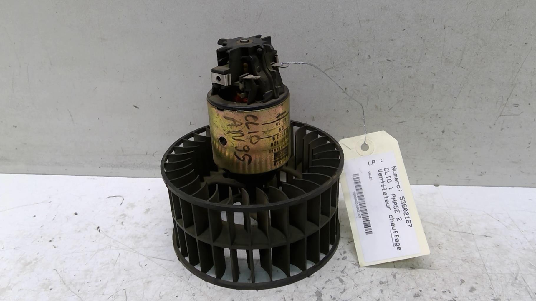 Ventilateur chauffage RENAULT CLIO 1 PHASE 2  - 1