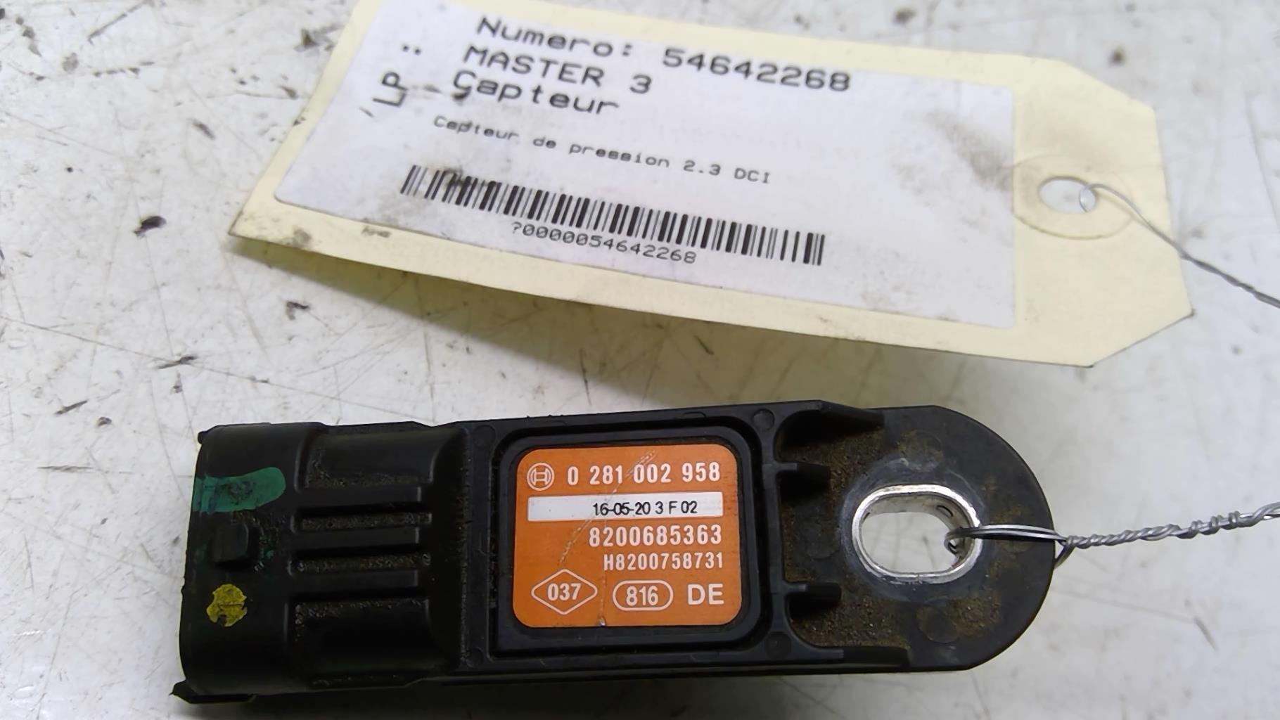 Capteur RENAULT MASTER 3  - 1