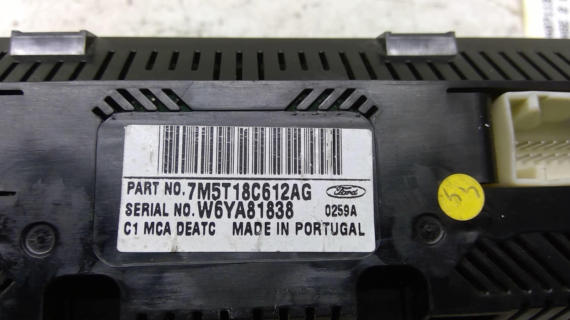 Commande chauffage FORD FOCUS 2 PHASE 2 BREAK Diesel - 1
