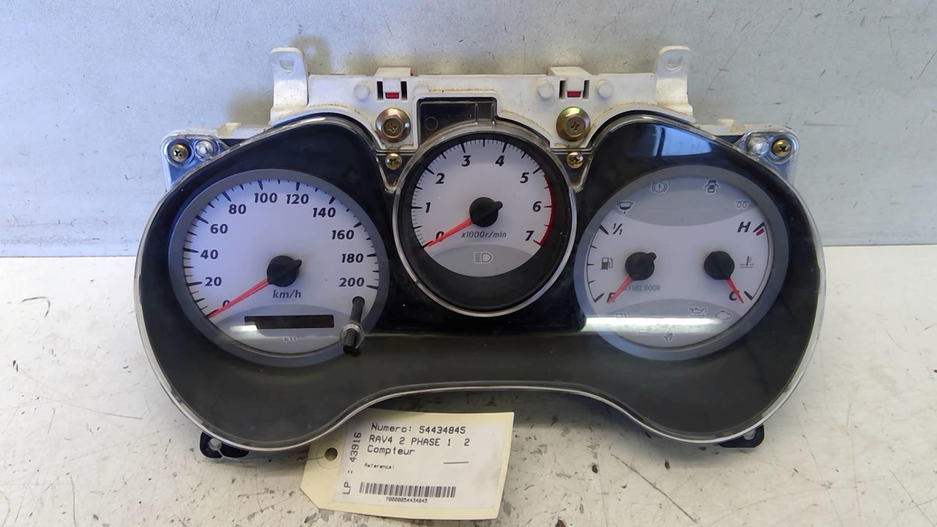 Compteur TOYOTA RAV4 2 PHASE 1 Diesel - 1