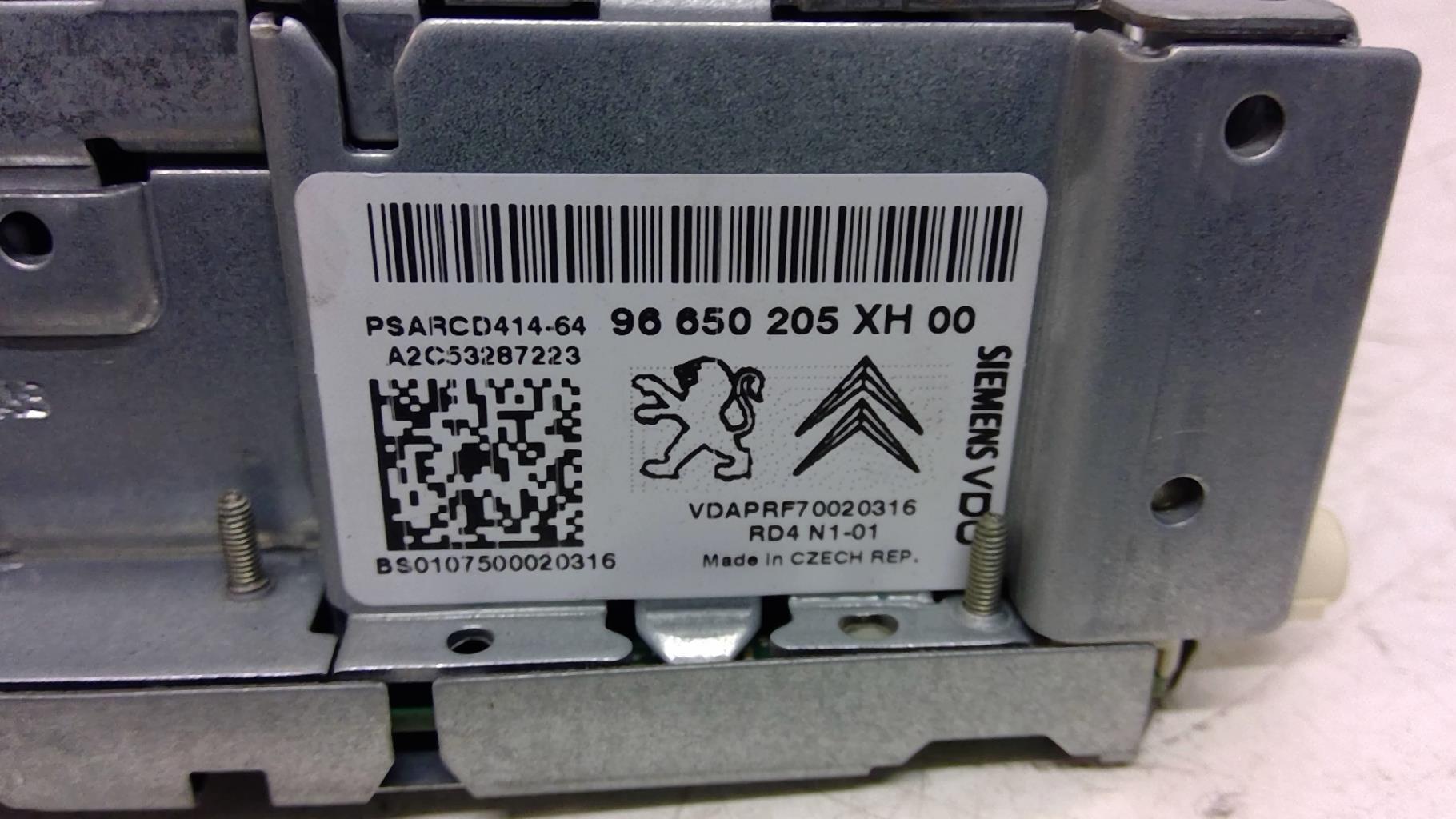 Autoradio originale PEUGEOT 308 1 PHASE 1 Gasolina - 1