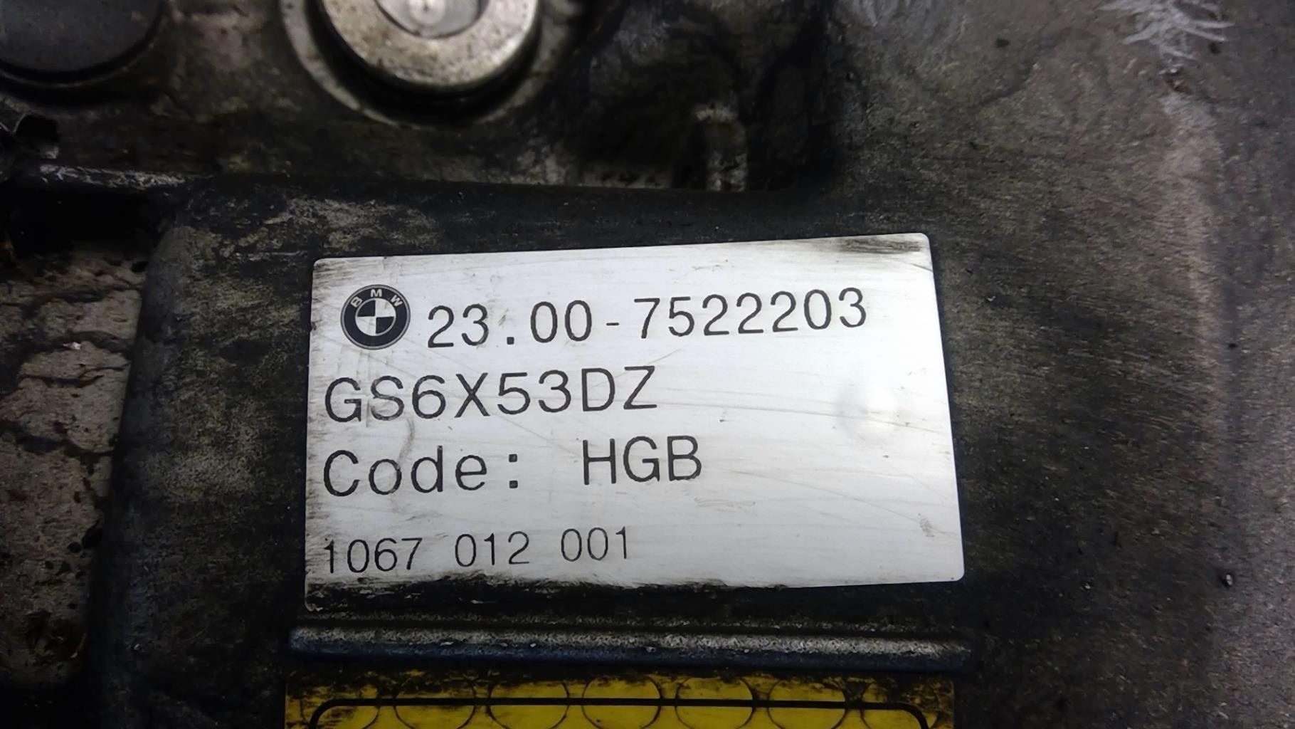 Boite de vitesses BMW X3 E83 PHASE 1 Diesel - 1