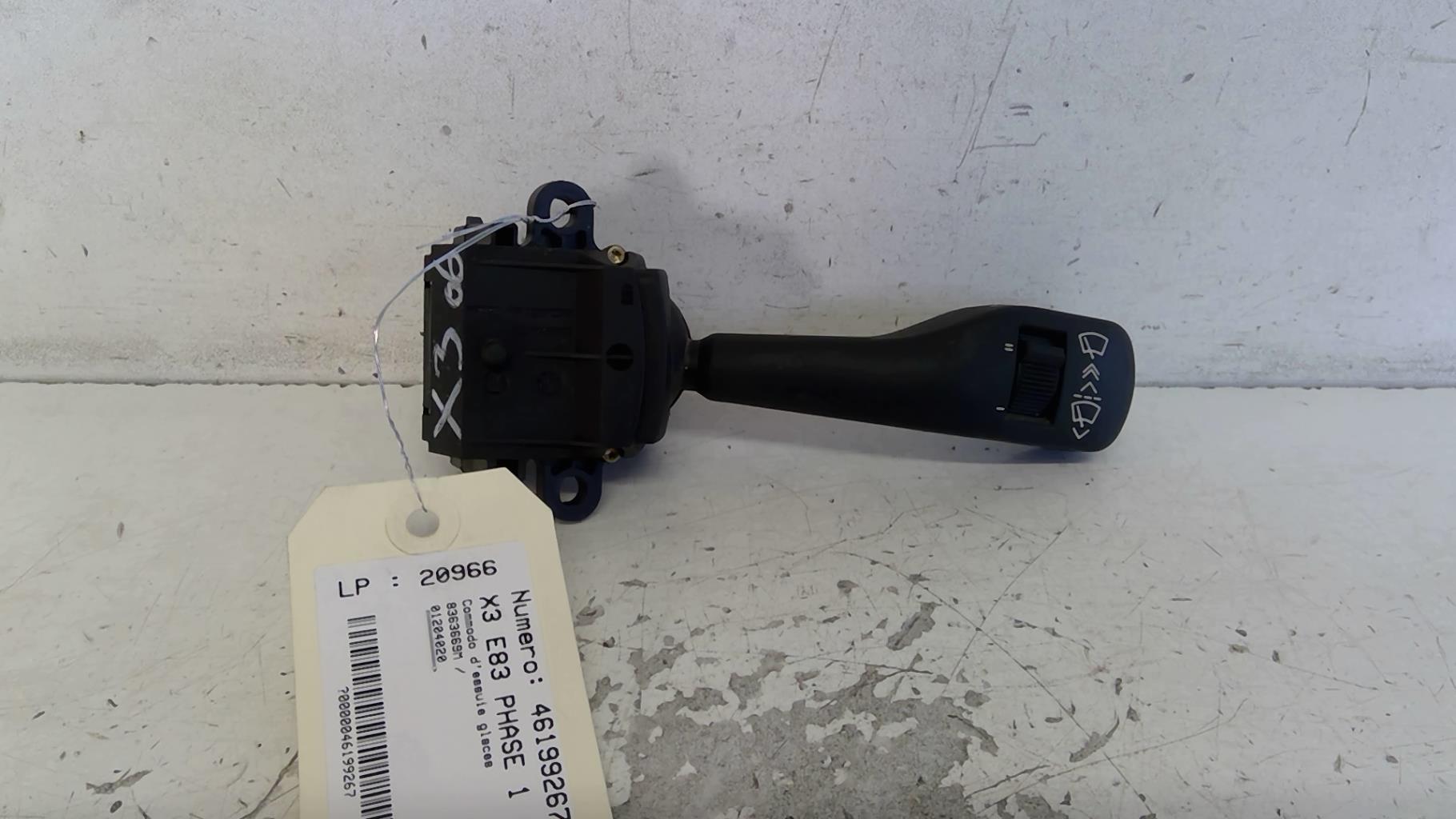 Commodo d'essuie glaces BMW X3 E83 PHASE 1 Diesel - 1