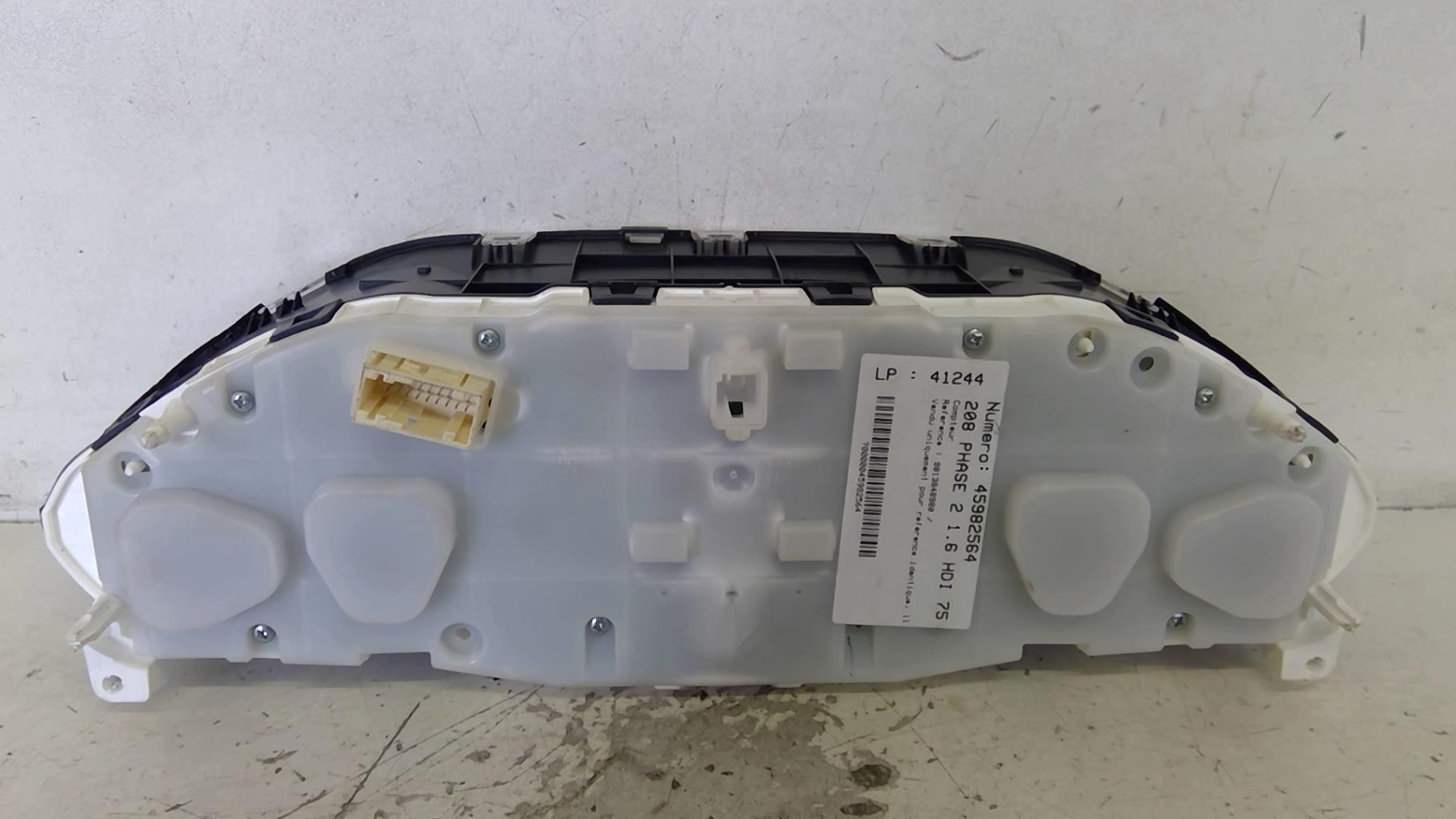 Compteur PEUGEOT 208 1 PHASE 2 Diesel - 1