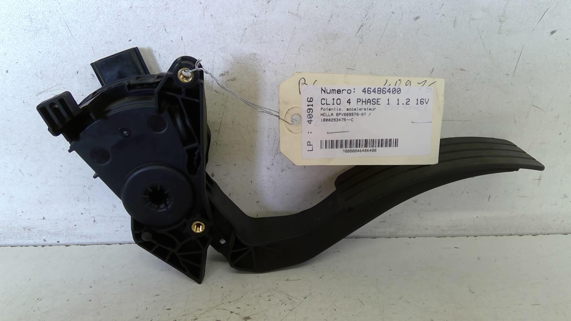 Potenziometro pedale acceleratore RENAULT CLIO 4 PHASE 1 Gasolina - 1