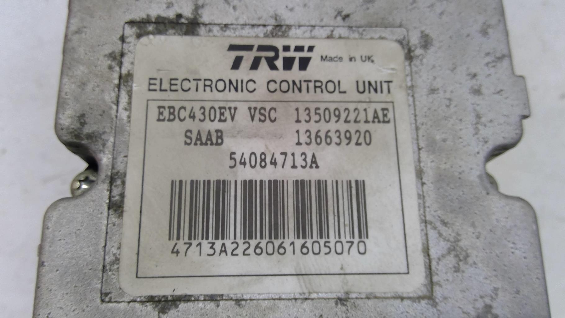 Blocco ABS (antibloccaggio freni) SAAB 9.3 2 SPORT SEDAN PHASE 1 Diésel - 1