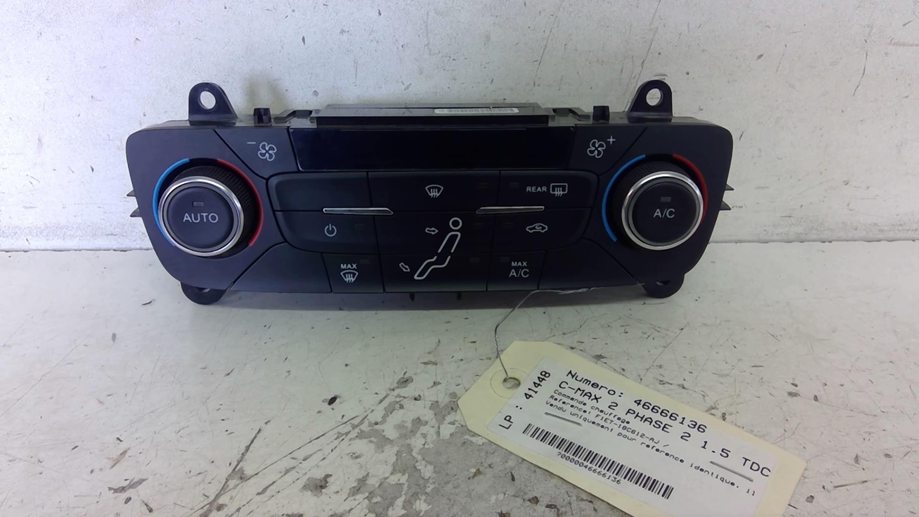 Commande chauffage FORD C-MAX 2 PHASE 2 Diesel - 1