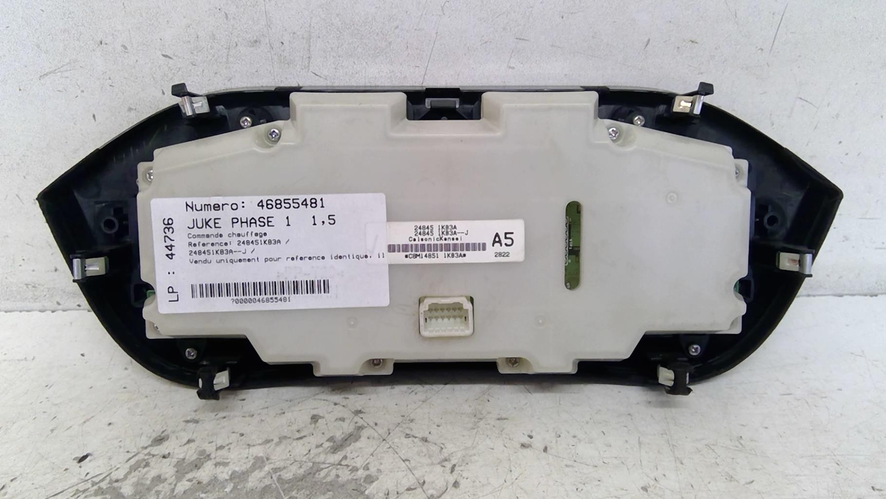 Commande chauffage NISSAN JUKE 1 PHASE 1 Diesel - 1