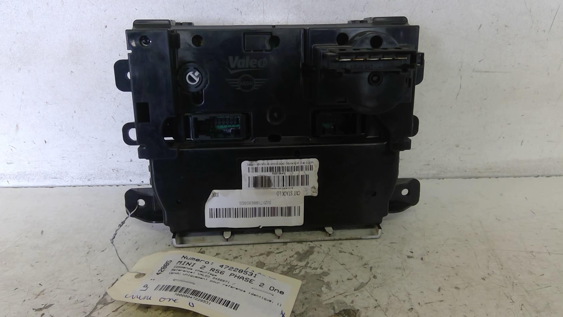 Commande chauffage MINI MINI 2 R56 PHASE 2 Diesel - 1