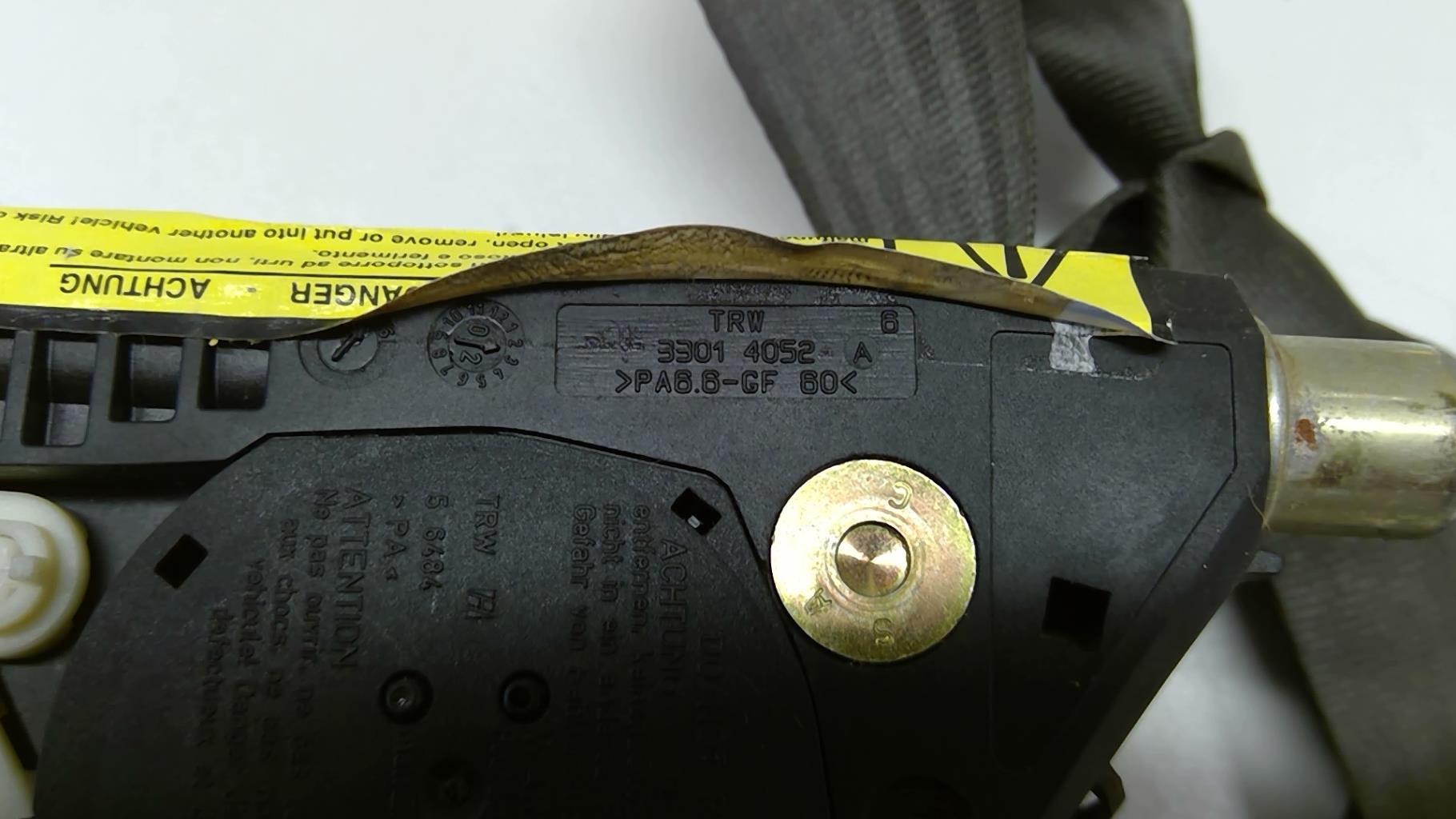 Cintura di sicurezza anteriore destra FIAT PUNTO 2  - 1