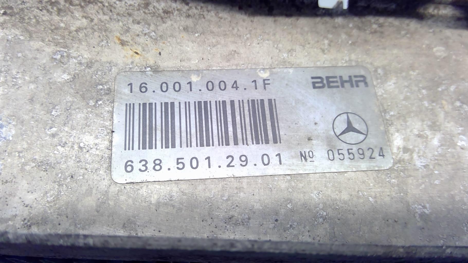 Echangeur air (Intercooler) MERCEDES VITO 638 Diesel - 1