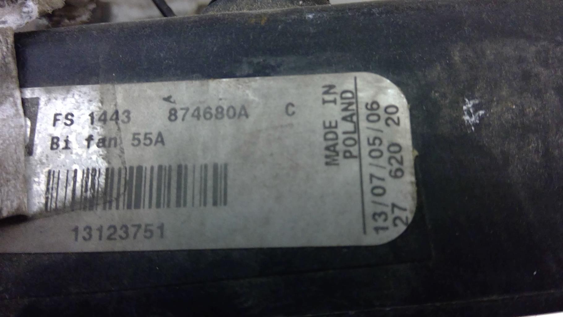 Motoventilatore radiatore OPEL VECTRA C Diésel - 1