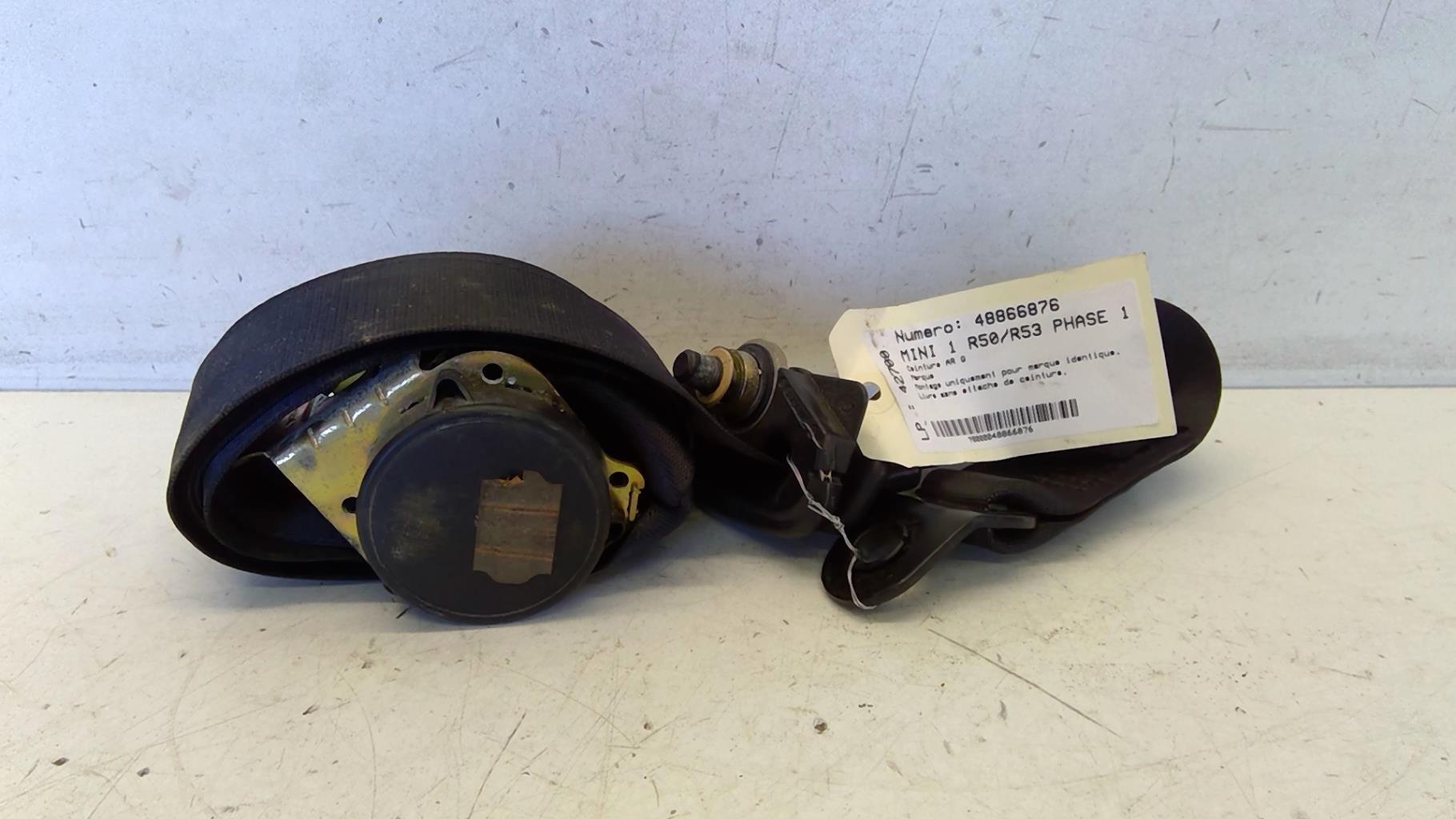 Cintura di sicurezza posteriore sinistra MINI MINI 1 R50/R53 PHASE 1 Gasolina - 1
