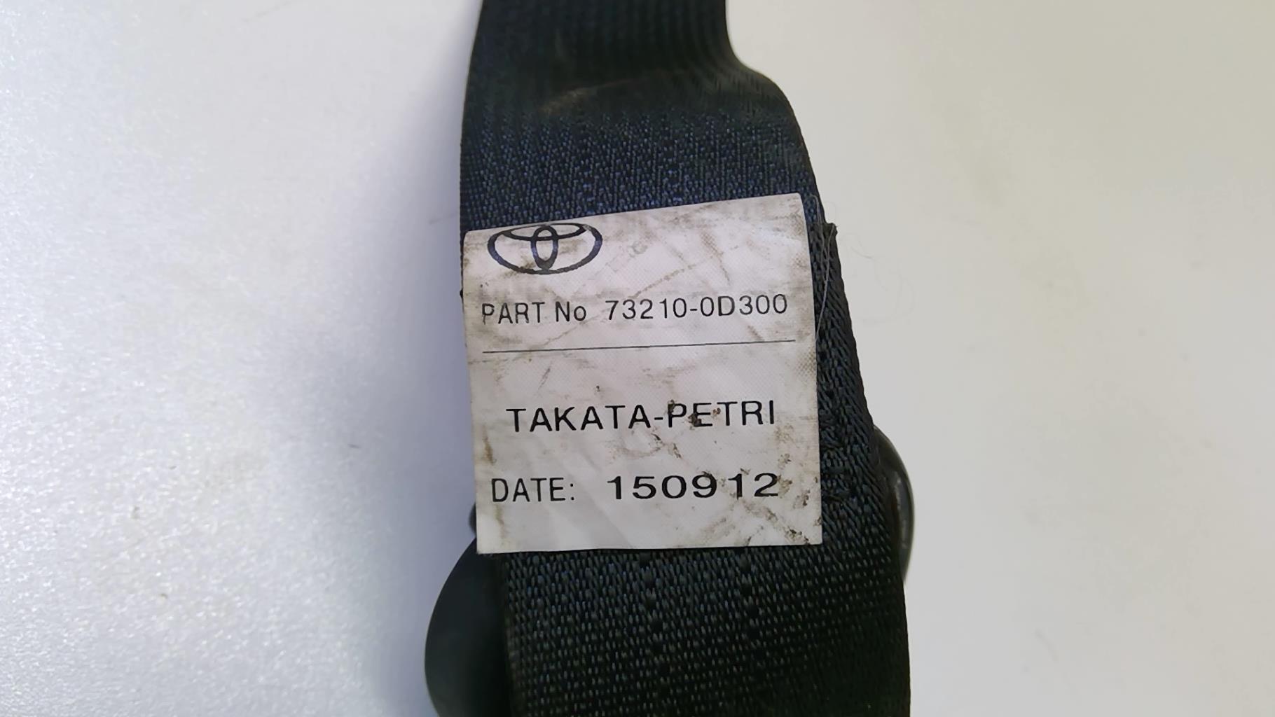 Cintura di sicurezza anteriore destra TOYOTA YARIS 3 PHASE 1 Gasolina - 1