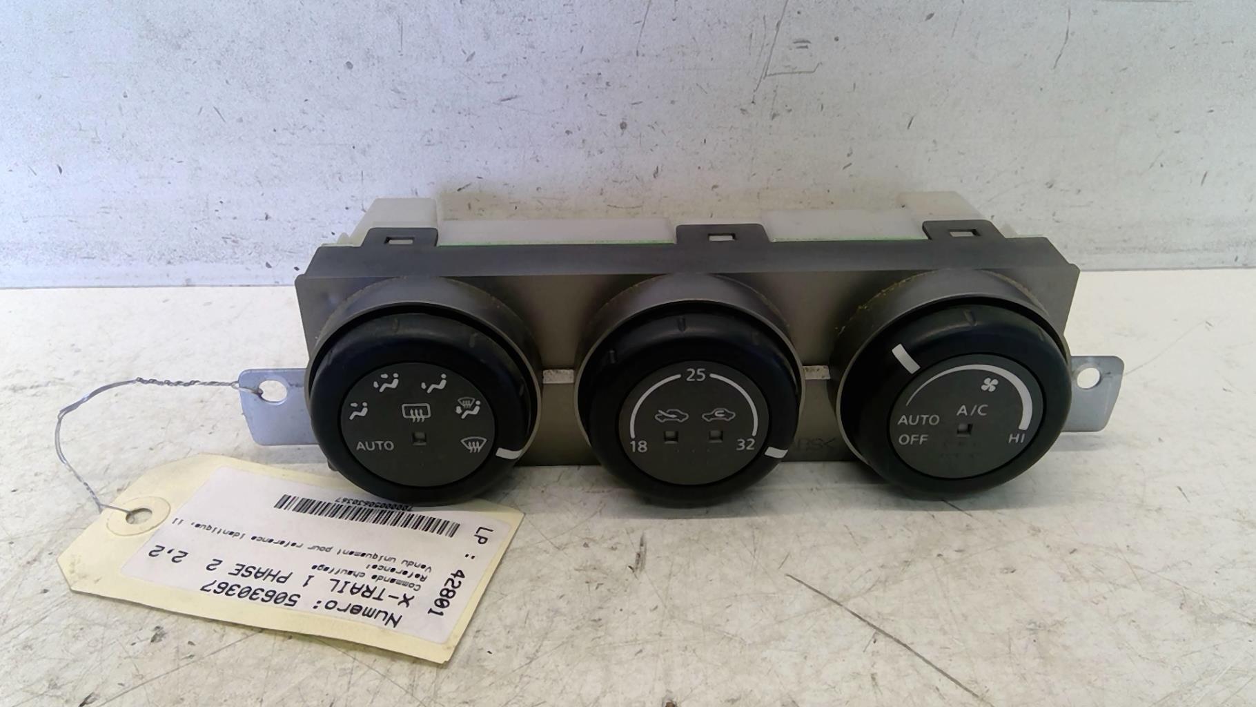 Commande chauffage NISSAN X-TRAIL 1 PHASE 2 Diesel - 1