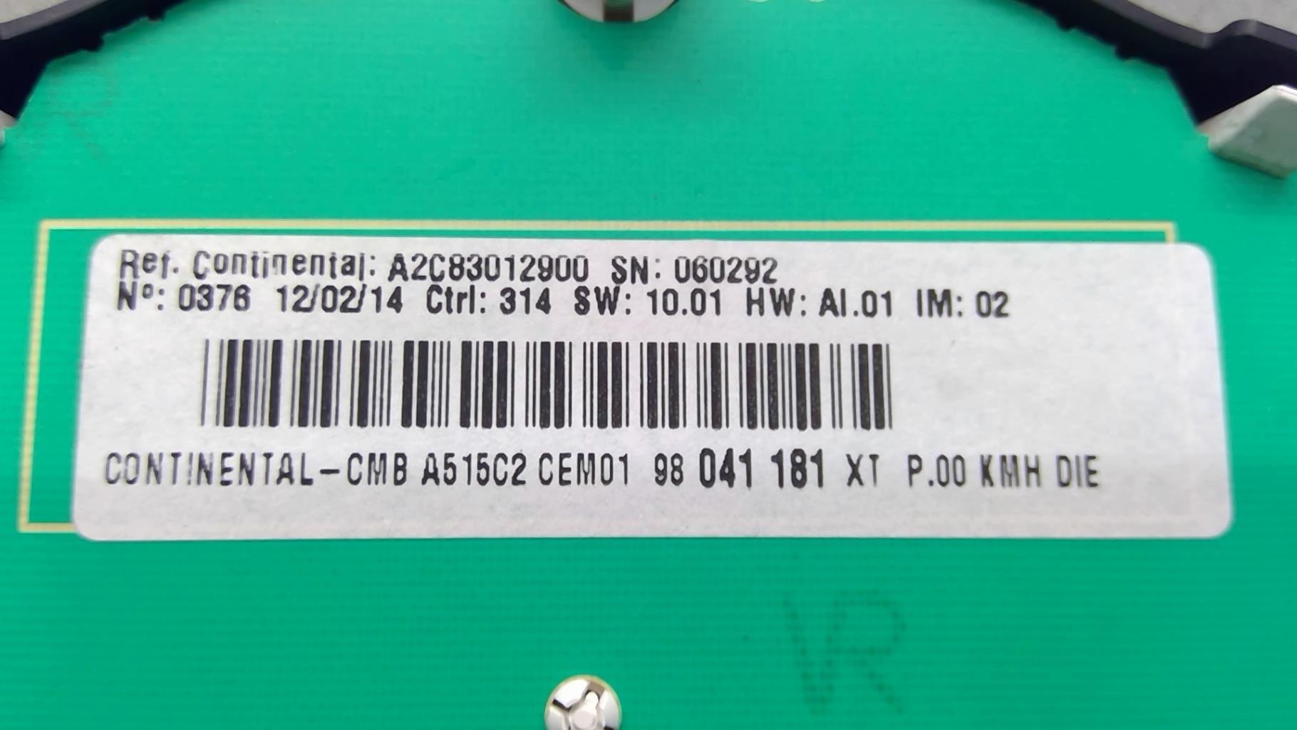 Compteur CITROEN C3 2 PHASE 2 Diesel - 1