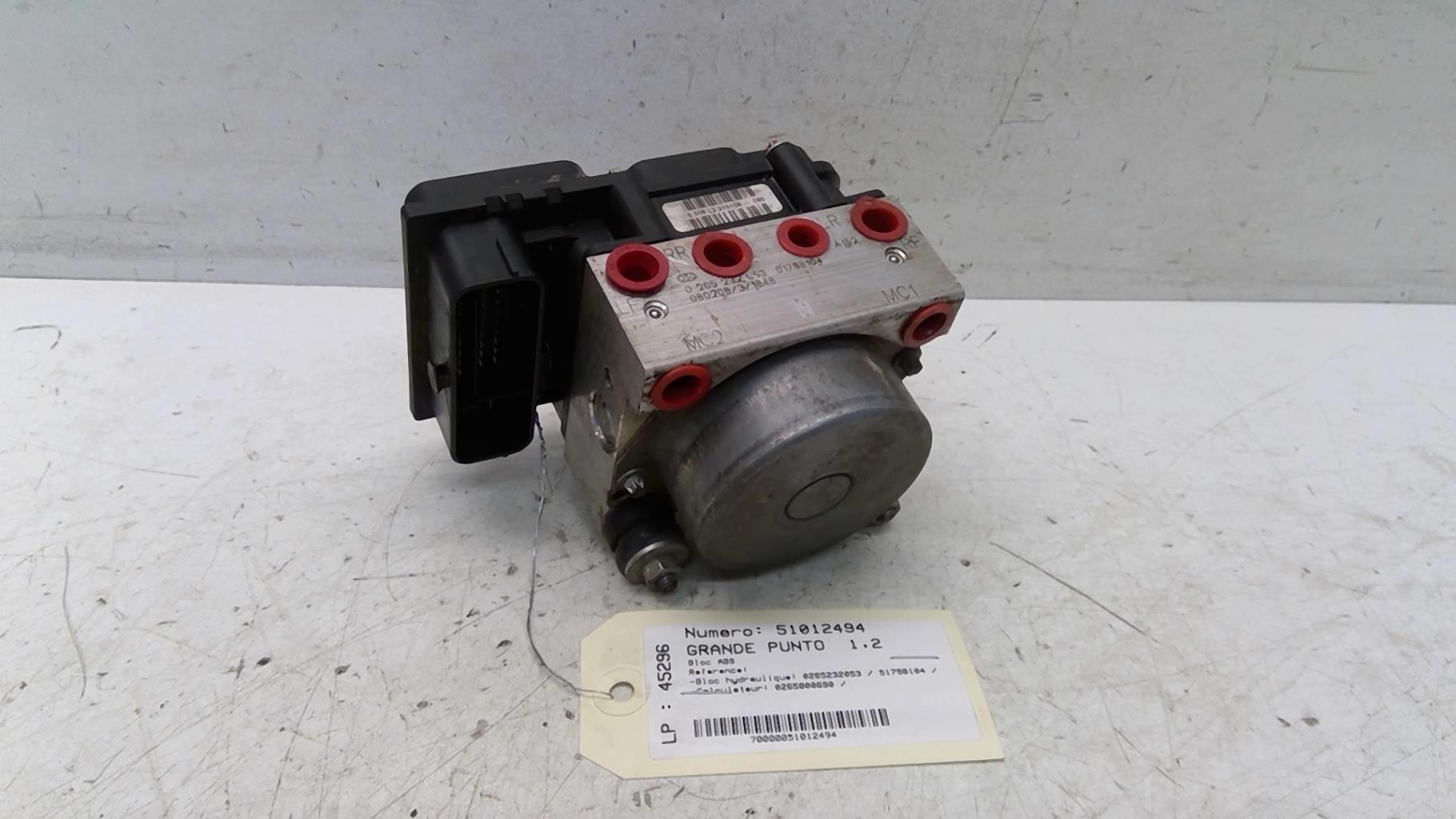 Blocco ABS (antibloccaggio freni) FIAT GRANDE PUNTO Diésel - 1