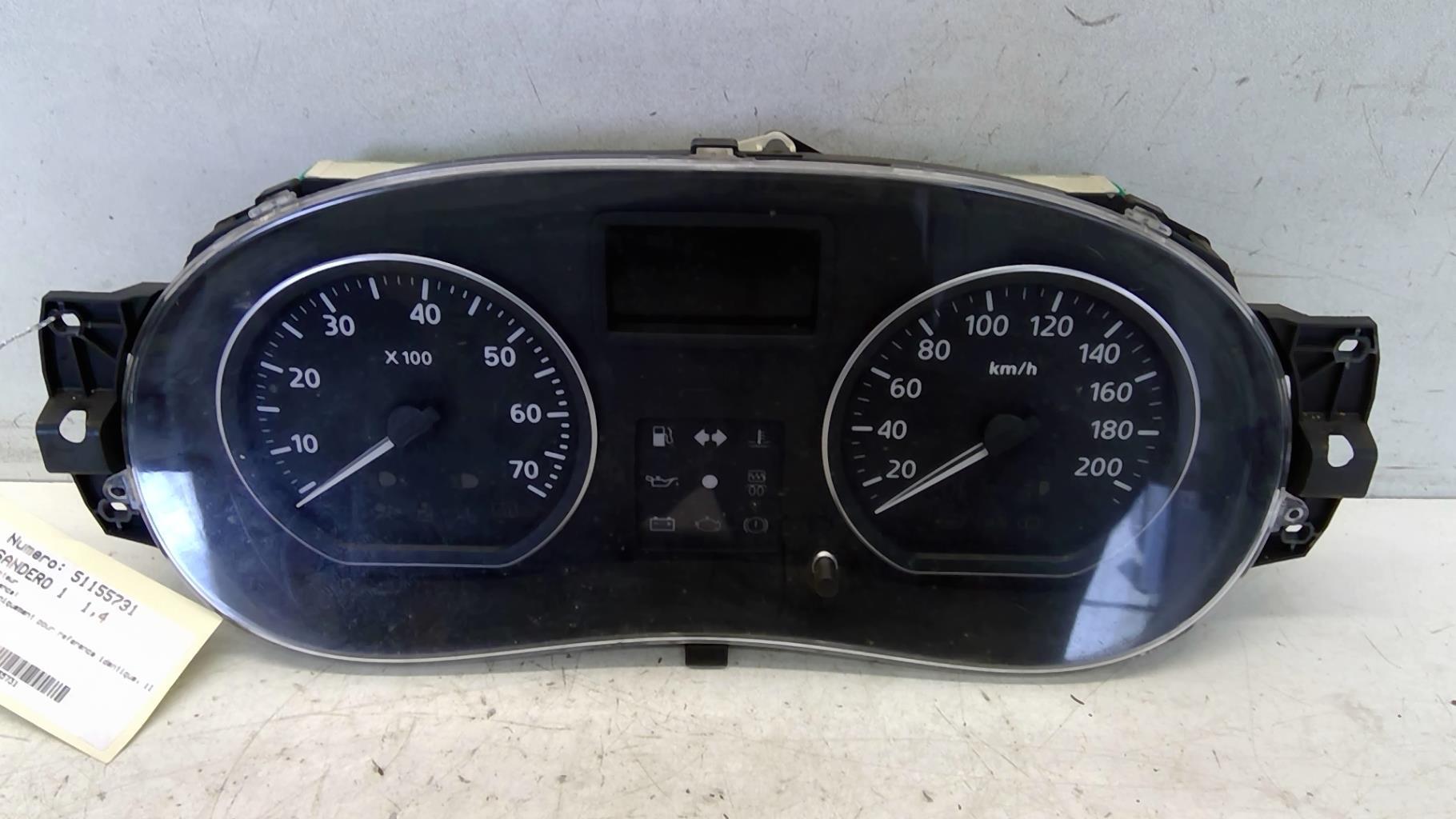 Compteur DACIA SANDERO 1 Essence/GPL - 1