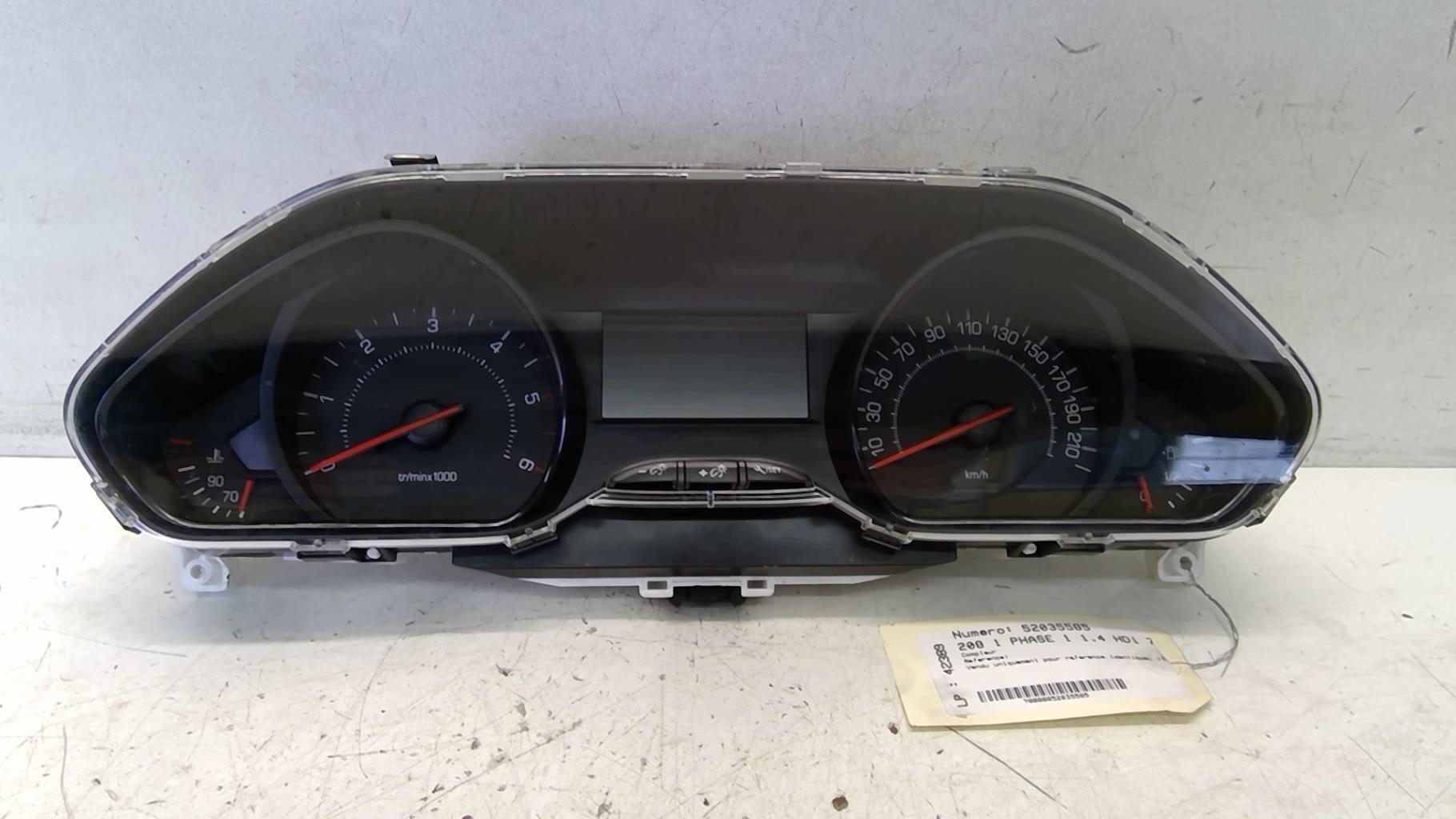 Compteur PEUGEOT 208 1 PHASE 1 Diesel - 1