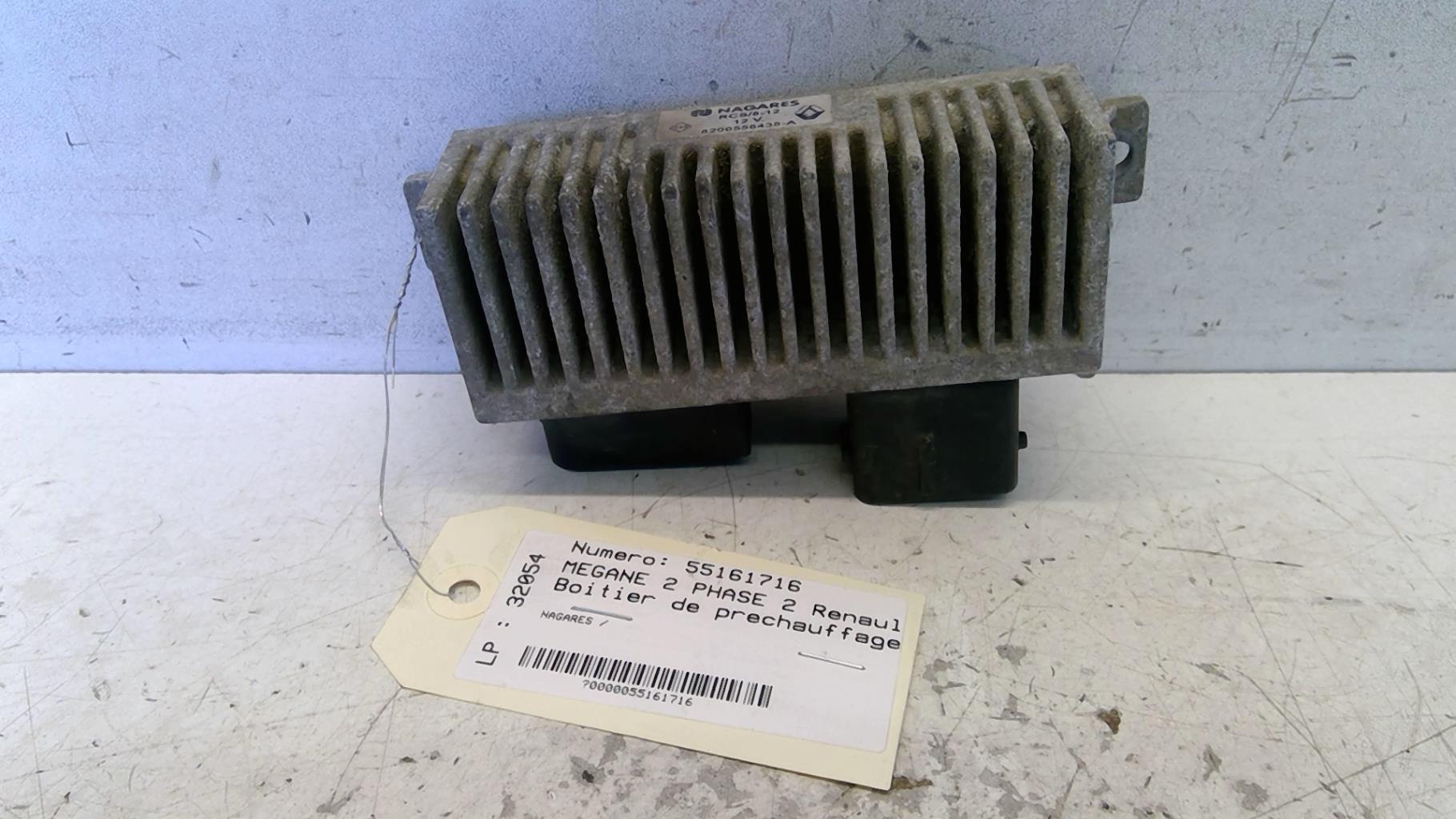 Boitier de prechauffage RENAULT MEGANE 2 PHASE 2 Diesel - 1