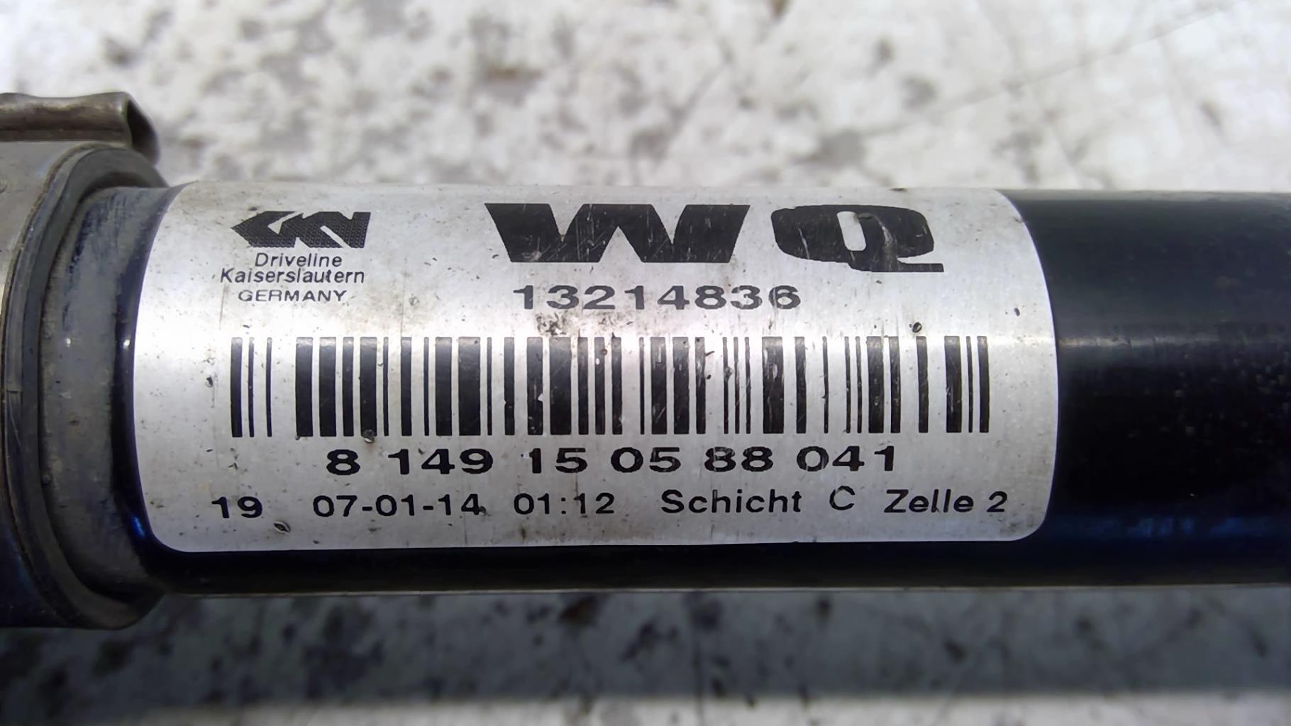 Giunto cardanico albero di trasmissione sinistro OPEL ZAFIRA B PHASE 2 Diésel - 1
