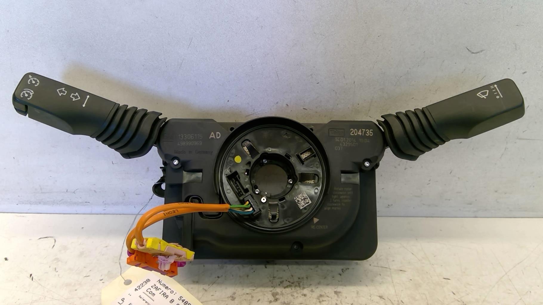Devio guida completo con contatto spiralato OPEL ZAFIRA B PHASE 2 Diésel - 1