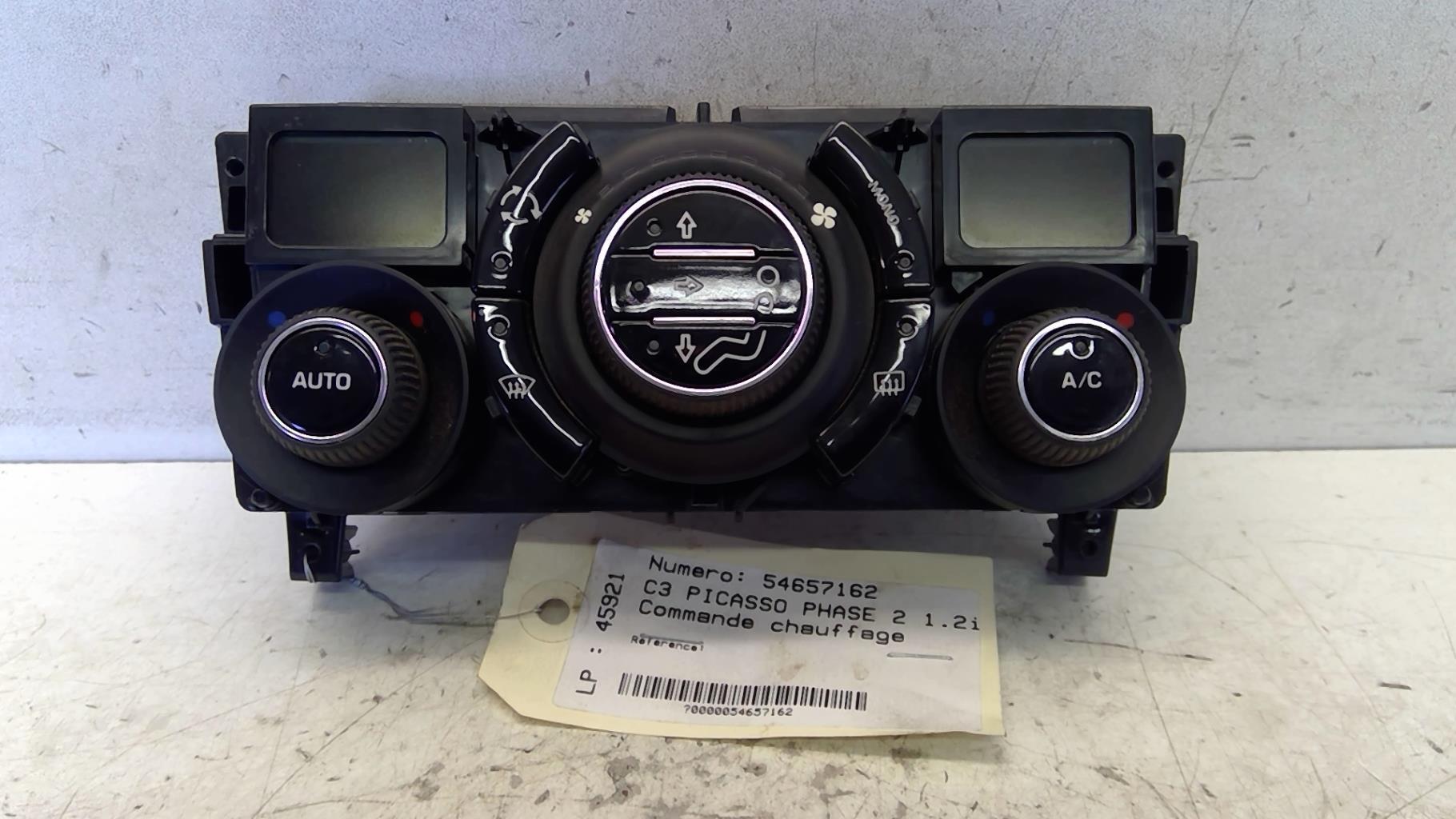 Commande chauffage CITROEN C3 PICASSO PHASE 2 Essence - 1