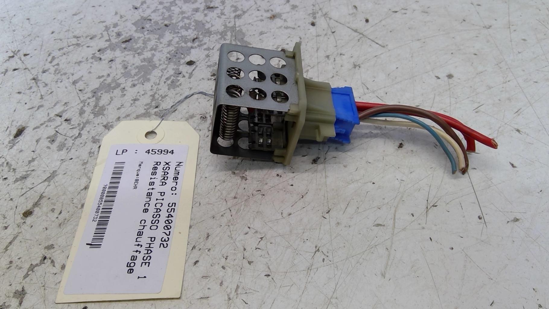 Resistenza riscaldamento CITROEN XSARA PICASSO PHASE 1 Gasolina - 1
