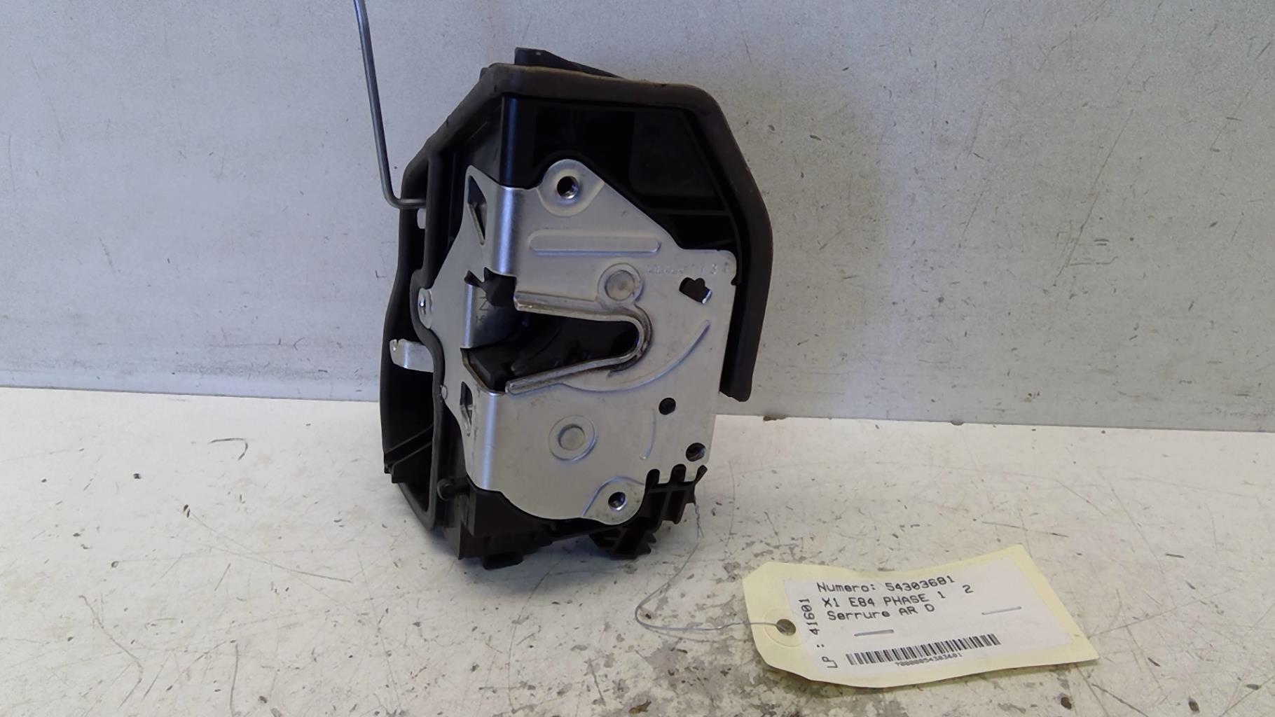 Serrure arriere droit BMW X1 E84 PHASE 1 Diesel - 1