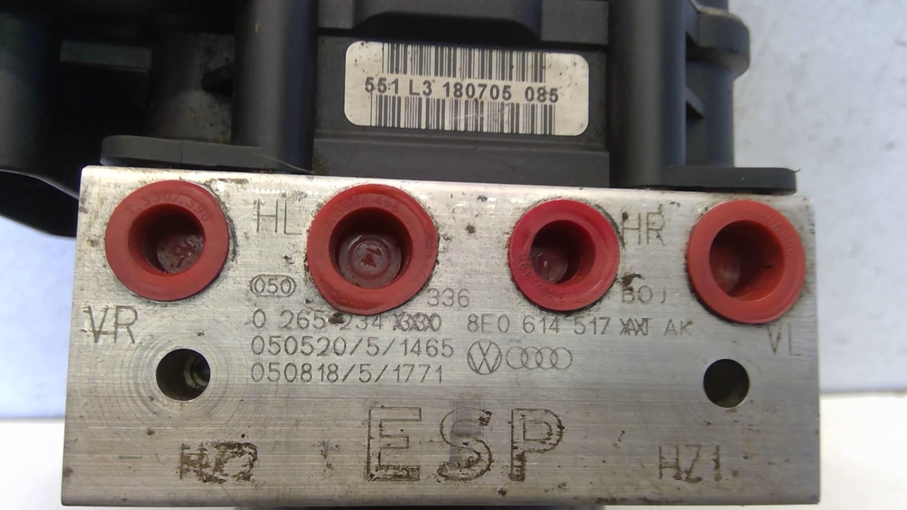 Blocco ABS (antibloccaggio freni) AUDI A4 2 PHASE 2 Diésel - 1