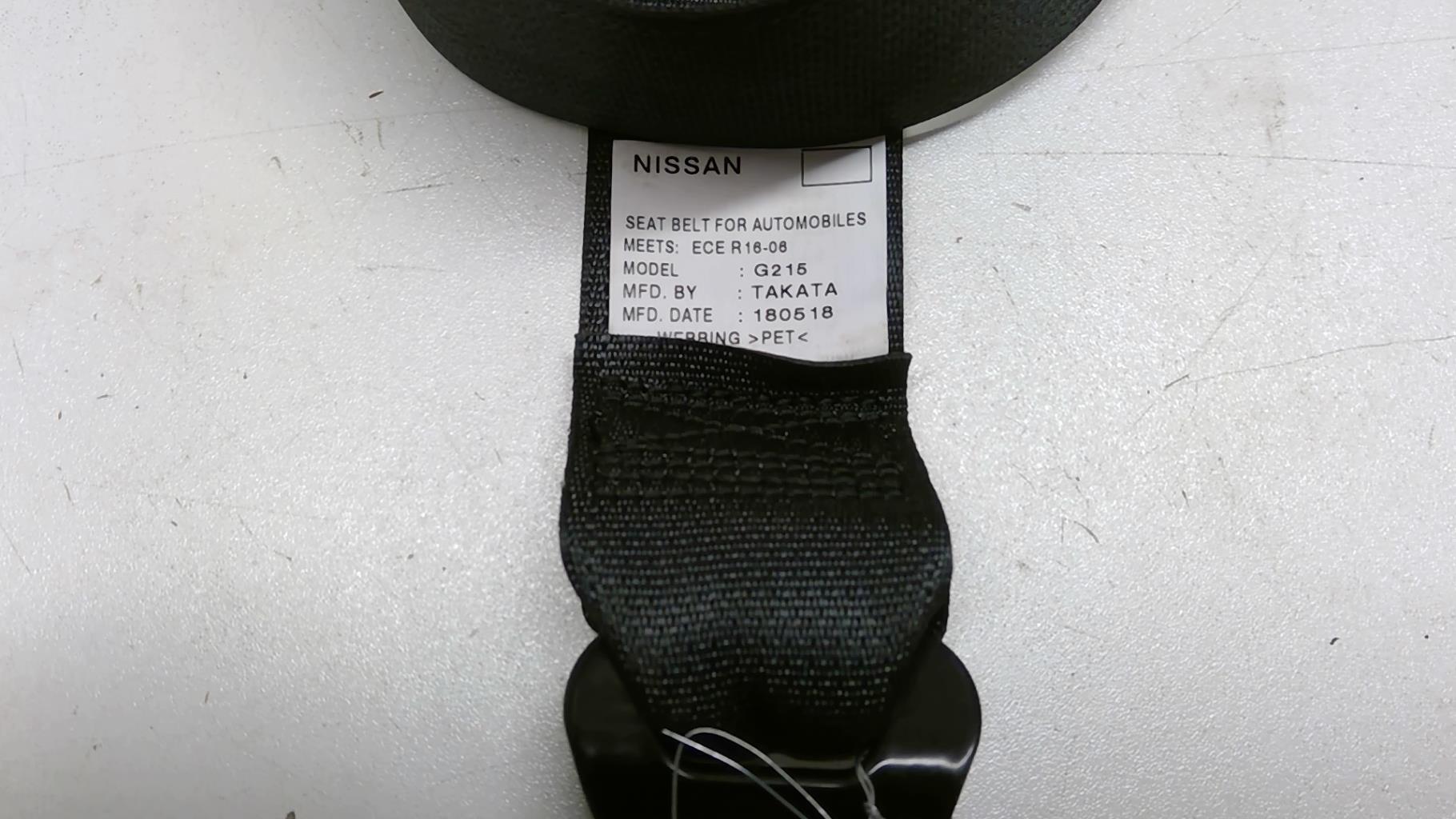 Cintura di sicurezza posteriore destra NISSAN QASHQAI 2 PHASE 2 Diésel - 1