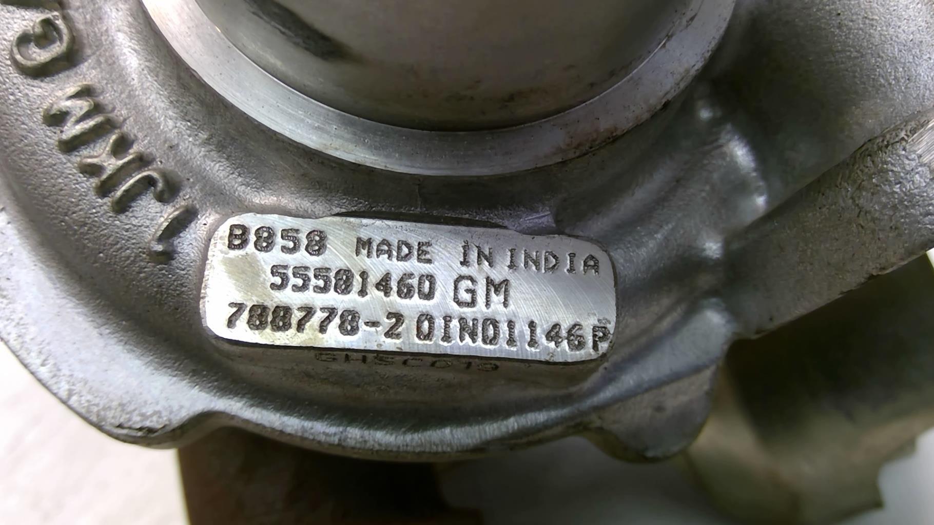 Turbo OPEL ZAFIRA B PHASE 2  - 1