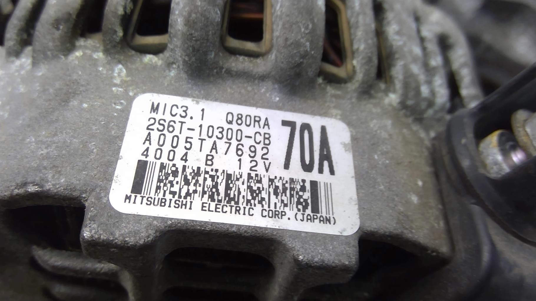 Alternatore FORD FUSION PHASE 1 Gasolina - 1
