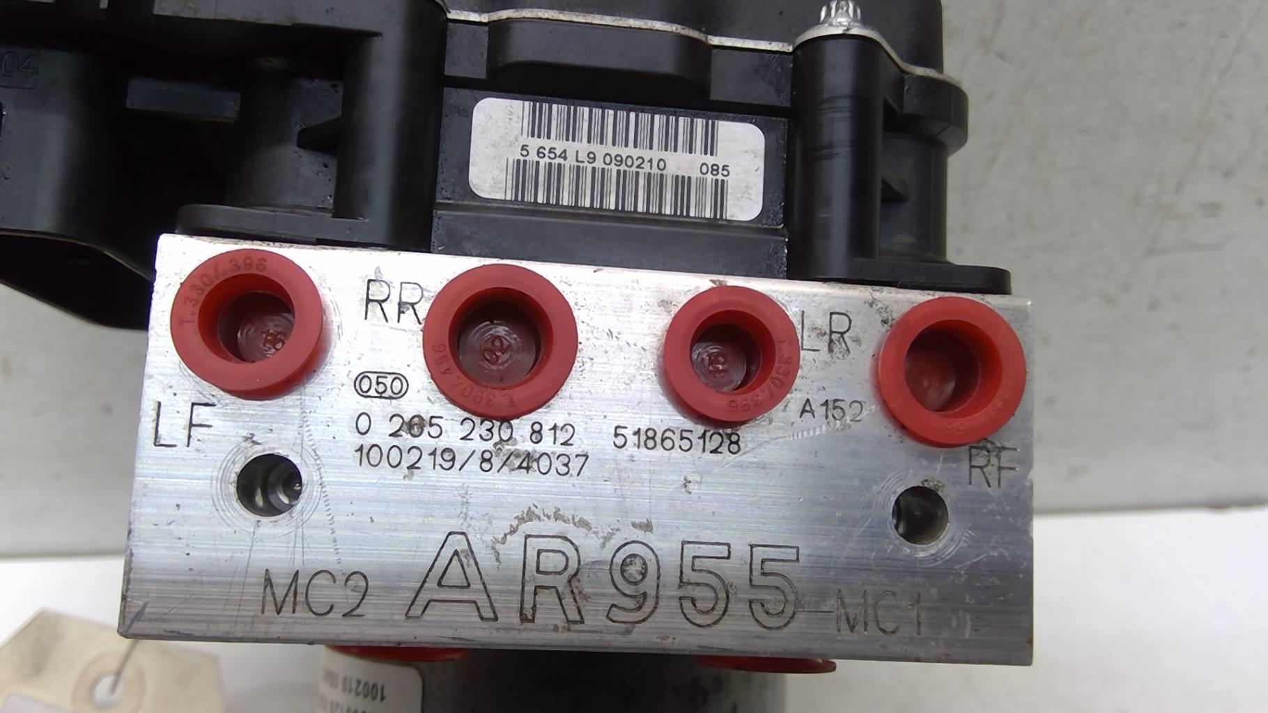 Blocco ABS (antibloccaggio freni) ALFA ROMEO MITO PHASE 1 Diésel - 1