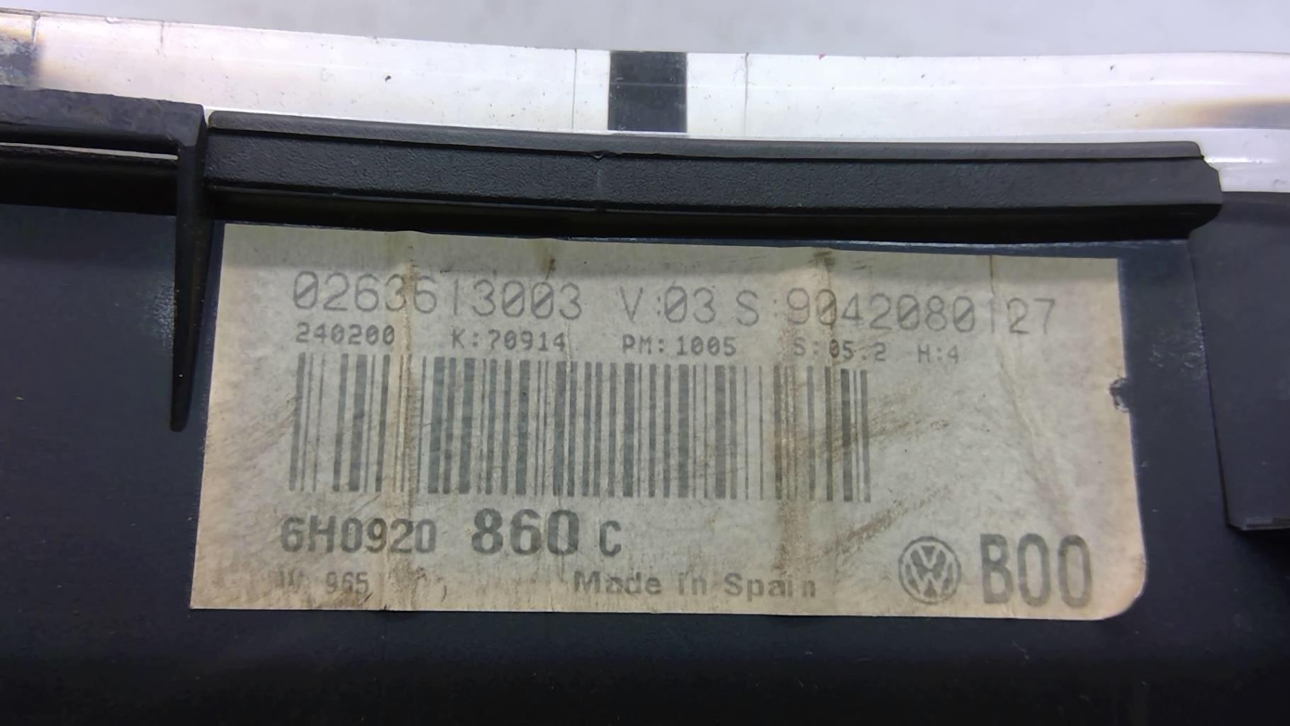 Compteur SEAT AROSA PHASE 1 Diesel - 1