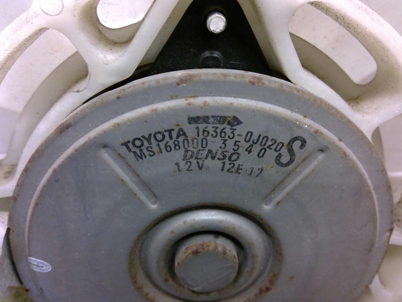 Motoventilatore radiatore TOYOTA COROLLA 10 PHASE 1 Gasolina - 1
