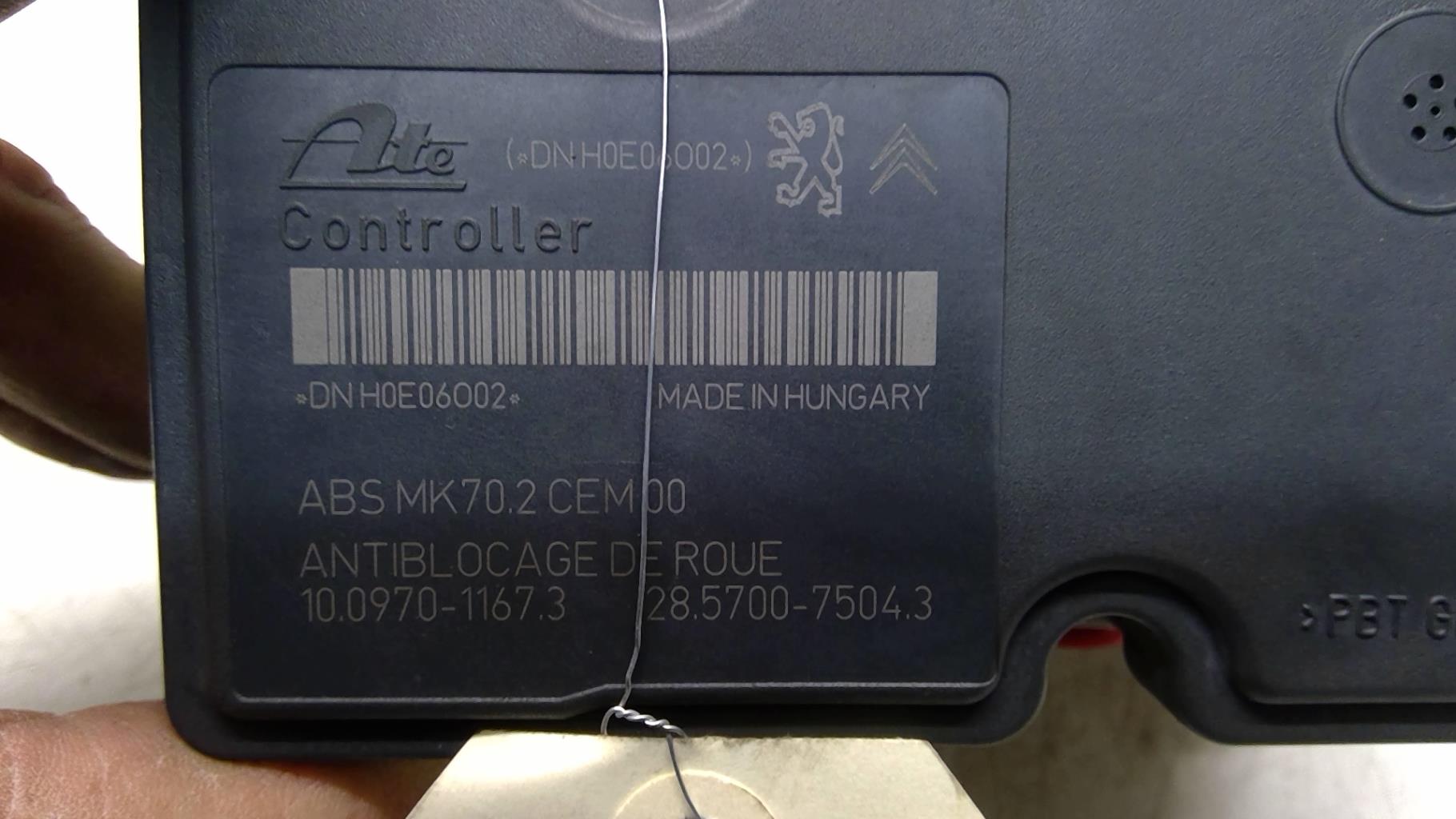 Blocco ABS (antibloccaggio freni) CITROEN C3 2 PHASE 1 Diésel - 1